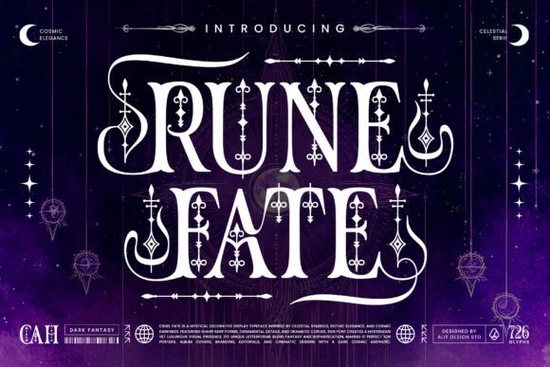 Rune Fate Font